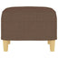 fodskammel 60x50x41 cm stof brun