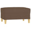 fodskammel 70x55x41 cm stof brun