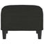 fodskammel 60x50x41 cm stof sort