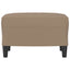 fodskammel 60x50x41 cm kunstlæder cappuccino