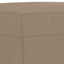 fodskammel 60x50x41 cm kunstlæder cappuccino