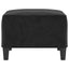 fodskammel 70x55x41 cm velour sort