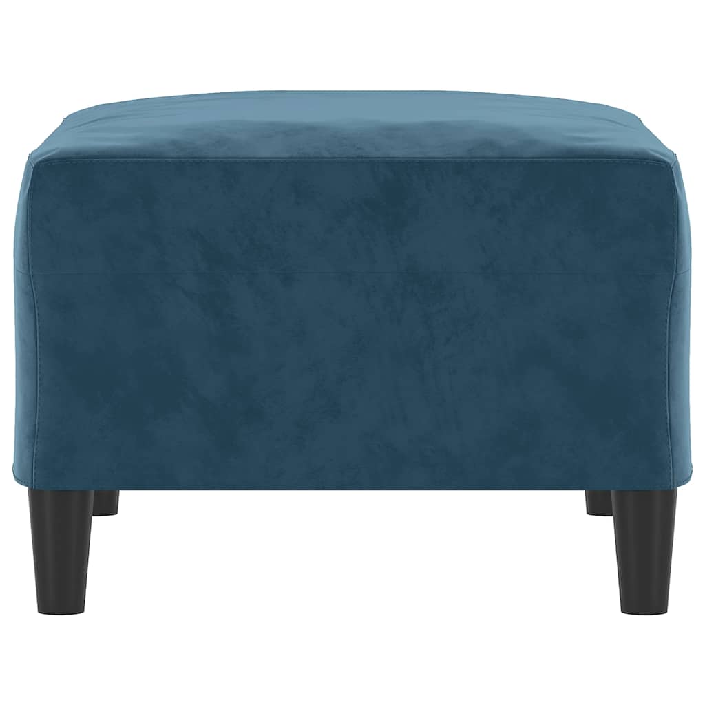 fodskammel 70x55x41 cm velour lyserød