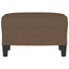 fodskammel 60x50x41 cm stof brun