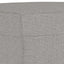 bænk 100x35x41 cm stof lysegrå