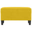 bænk 70x35x41 cm velour gul