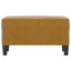 bænk 70x35x41 cm velour brun
