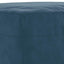 bænk 70x35x41 cm velour blå