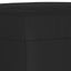 bænk 100x35x41 cm mikrofiberstof sort