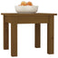 sofabord 35x35x30 cm massivt fyrretræ gyldenbrun