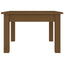 sofabord 45x45x30 cm massivt fyrretræ gyldenbrun