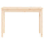 konsolbord 110x40x75 cm massivt fyrretræ