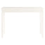 konsolbord 110x40x75 cm massivt fyrretræ hvid