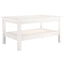 sofabord 80x50x40 cm massivt fyrretræ hvid