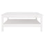 sofabord hvid 100x100x40 cm massivt træ fyrretræ