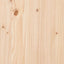 konsolbord 110x40x75 cm massivt fyrretræ