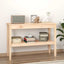 konsolbord 110x40x75 cm massivt fyrretræ