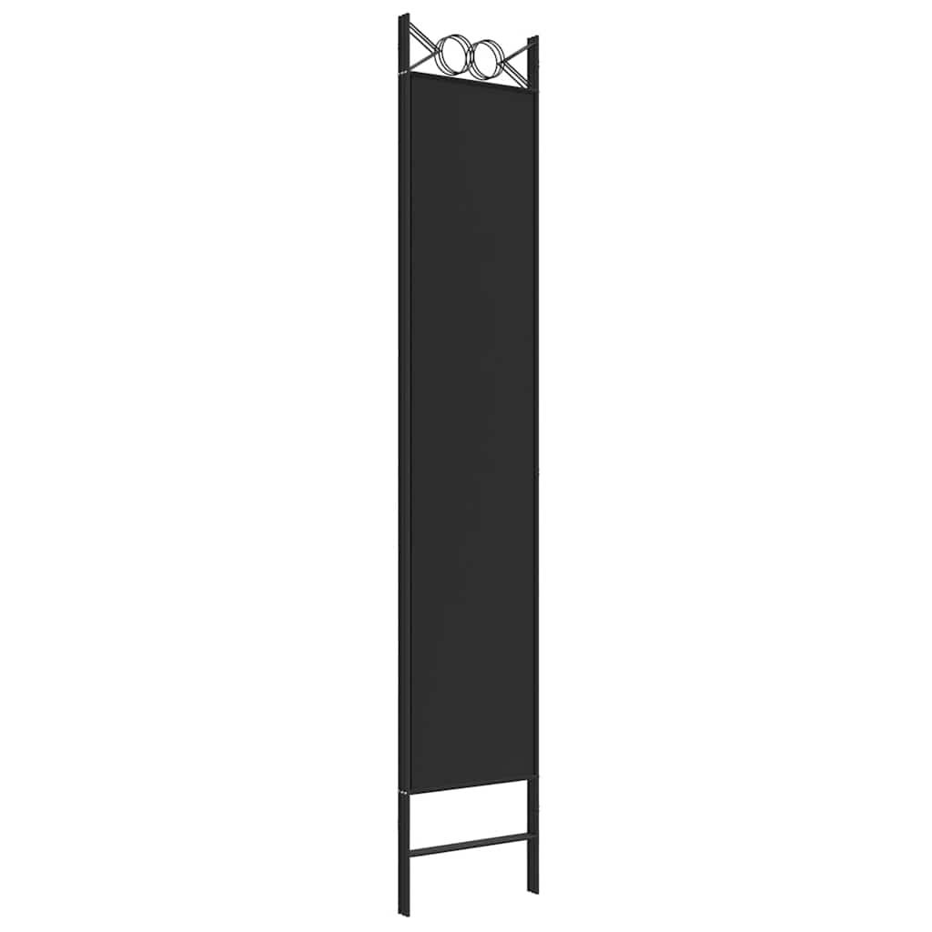 3-panels rumdeler 120x220 cm stof sort