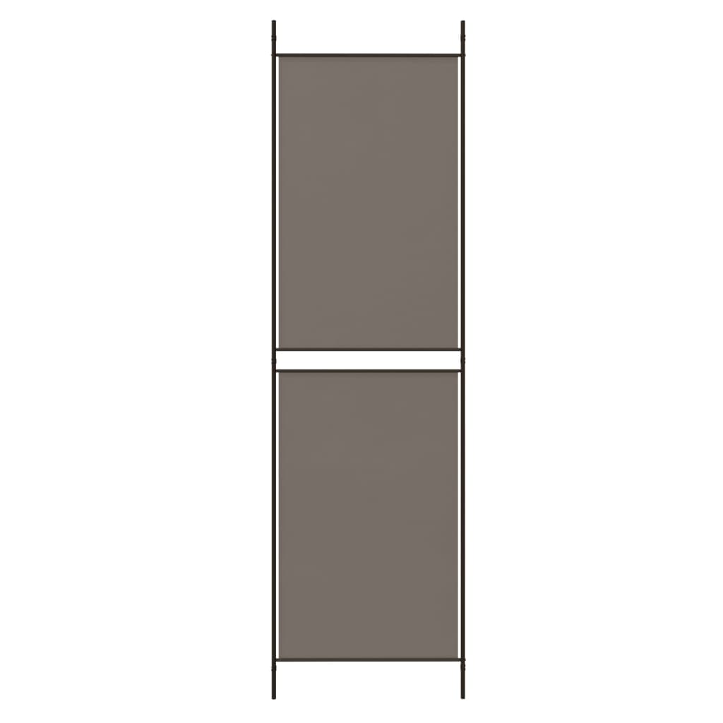 3-panels rumdeler 150x180 cm stof antracitgrå