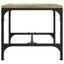 sideborde 2 stk. 40x40x35 cm konstrueret træ sonoma-eg