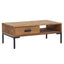 sofabord 90x50x35 cm massivt fyrretræ