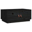 sofabord 80x50x35 cm massivt fyrretræ sort