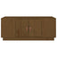 sofabord 100x50x41 cm massivt fyrretræ gyldenbrun