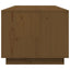 sofabord 100x50x41 cm massivt fyrretræ gyldenbrun