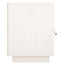 sengeborde 2 stk. 40x34x45 cm massivt fyrretræ hvid