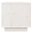 sengeborde 2 stk. 40x34x35 cm massivt fyrretræ hvid