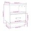 sengeborde 2 stk. 40x34x45 cm massivt fyrretræ gyldenbrun
