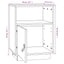 sengeborde 2 stk. 40x34x55 cm massivt fyrretræ
