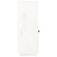 højskab 34x40x108,5 cm massivt fyrretræ hvid
