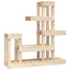 plantestativ 92x25x97 cm massivt fyrretræ