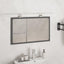 LED-spejllampe 80 cm 13 W 3000K varm hvidt lys