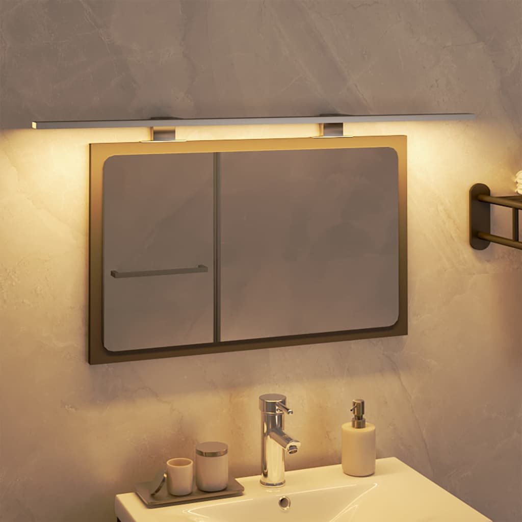 LED-spejllampe 80 cm 13 W 3000K varm hvidt lys billede