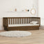 daybed 100x200 cm massivt fyrretræ gyldenbrun