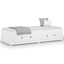 daybed uden madras 80x200 cm massivt fyrretræ hvid