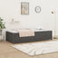 daybed 90x200 cm massivt fyrretræ grå