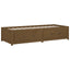 daybed 90x200 cm massivt fyrretræ gyldenbrun