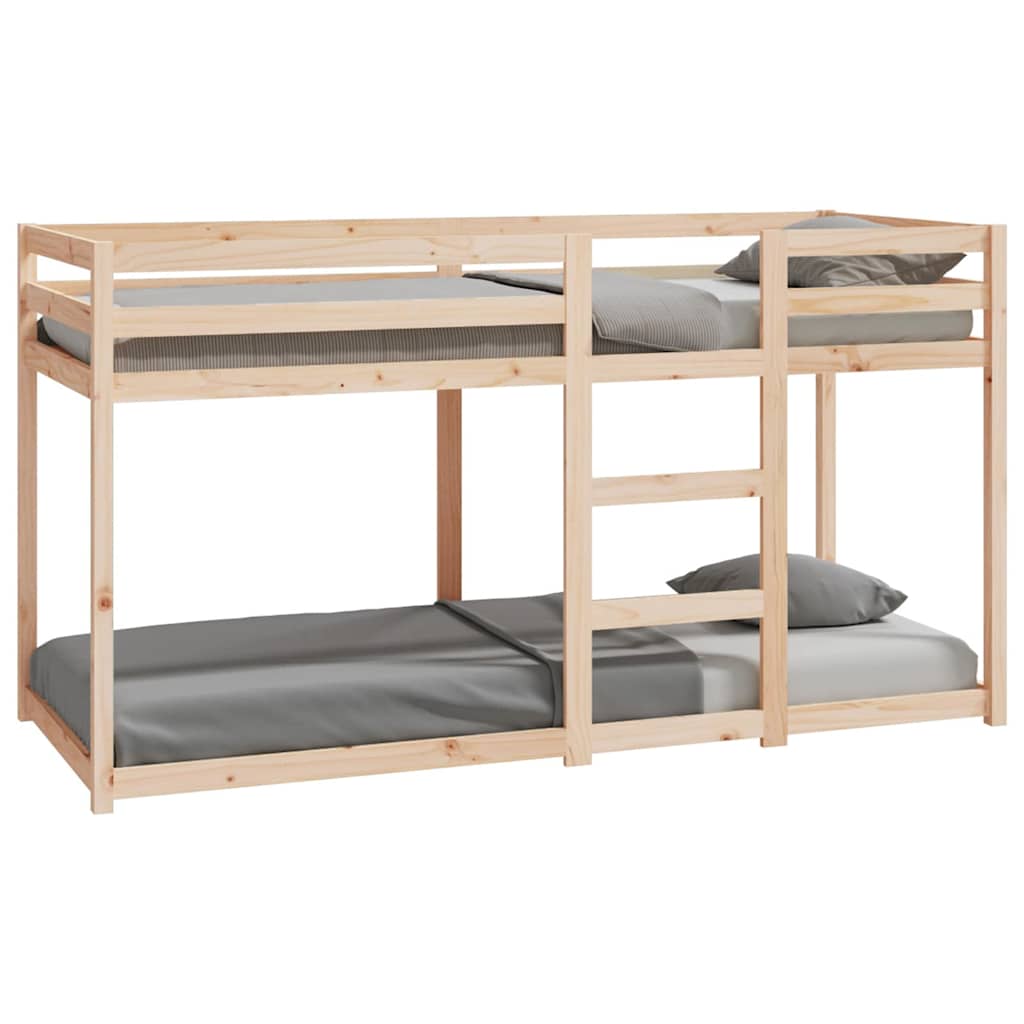 køjeseng 80x200 cm massivt fyrretræ