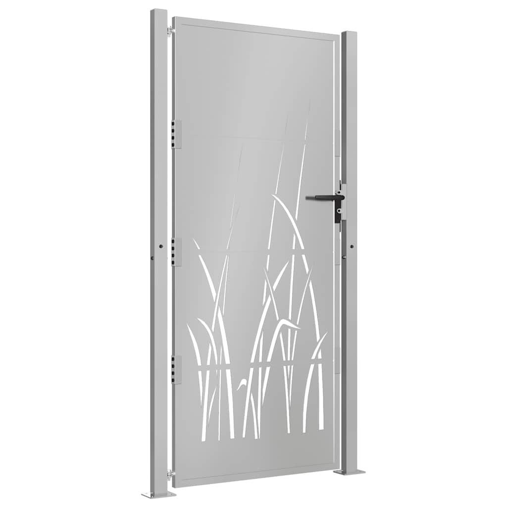havelåge 100x200 cm cortenstål græsdesign