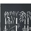 havelåge antracitgrå 100x200 cm stål bambusdesign