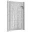 havelåge 100x125 cm cortenstål bambusdesign