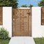 havelåge 100x125 cm cortenstål firkantet design