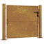 havelåge 100x100 cm cortenstål