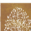 havelåge 100x75 cm cortenstål trædesign