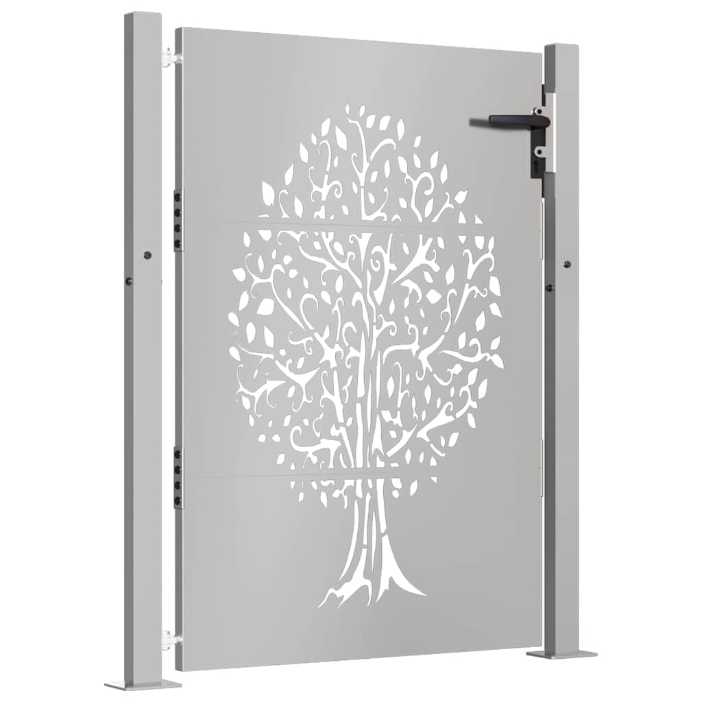 havelåge 100x150 cm cortenstål trædesign