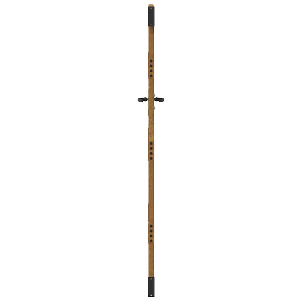 havelåge 85x175 cm cortenstål græsdesign