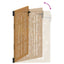 havelåge 85x150 cm cortenstål bambusdesign
